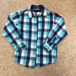 Plaid long sleeve shirt
